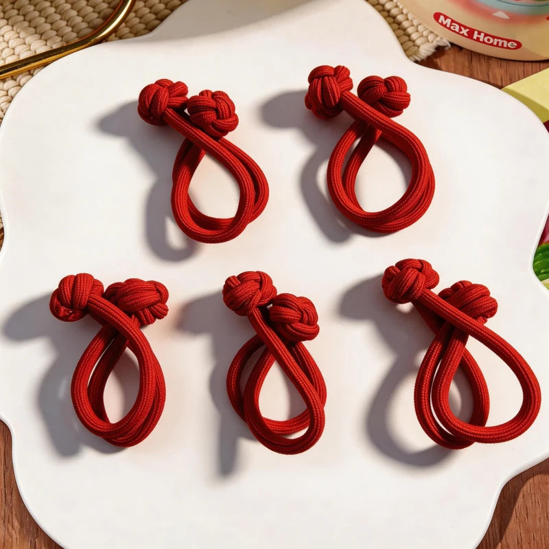 Simplicity Stretch Rubber Hair Ties for Women High Elasticity Fashion Girl Head Rope Scrunchie Hair Accessories
