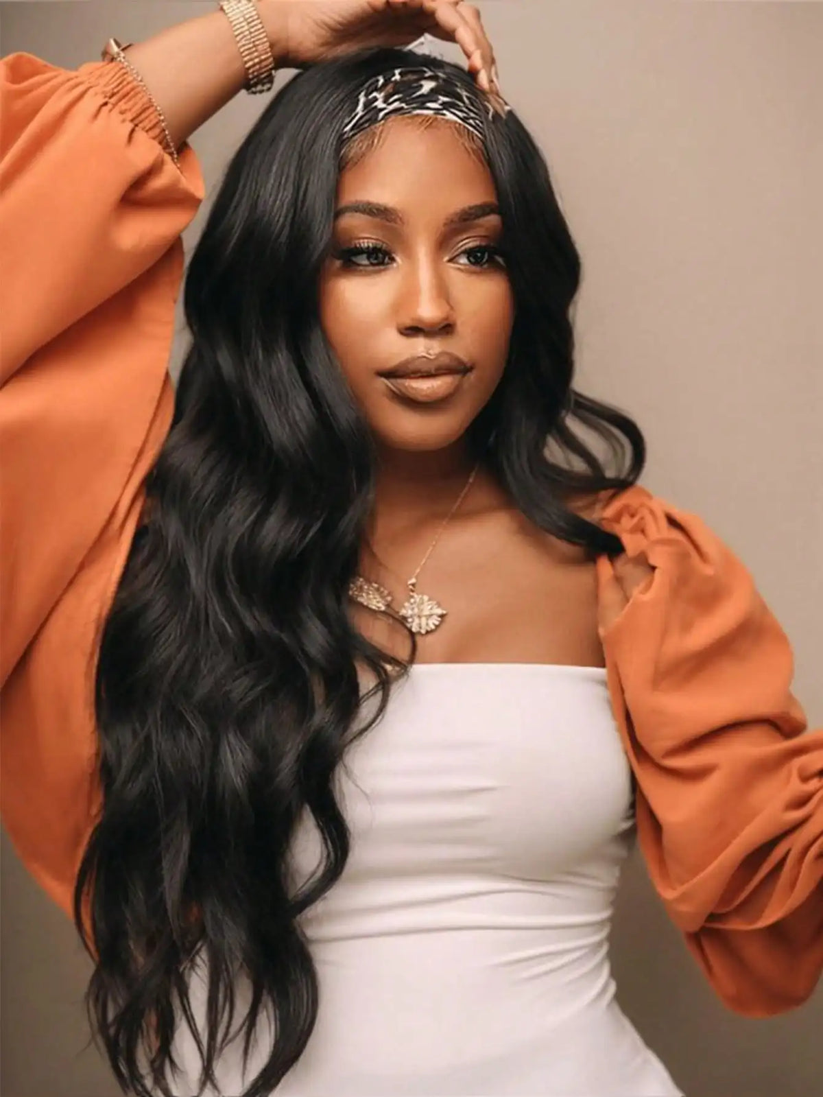 Body Wave Headband Wig Human Hair Wigs For Women Brazilian Virgin Hair Wear And Go Glueless Wigs 150% Density Easy Wear