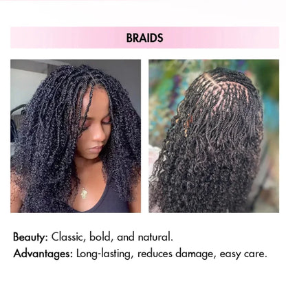 Remy Hair Afro kinky Curly Bulk Human Hair For Braiding DreadLock 50grams/pack QVR Hair Extentions Natural Locks Crochet Twist