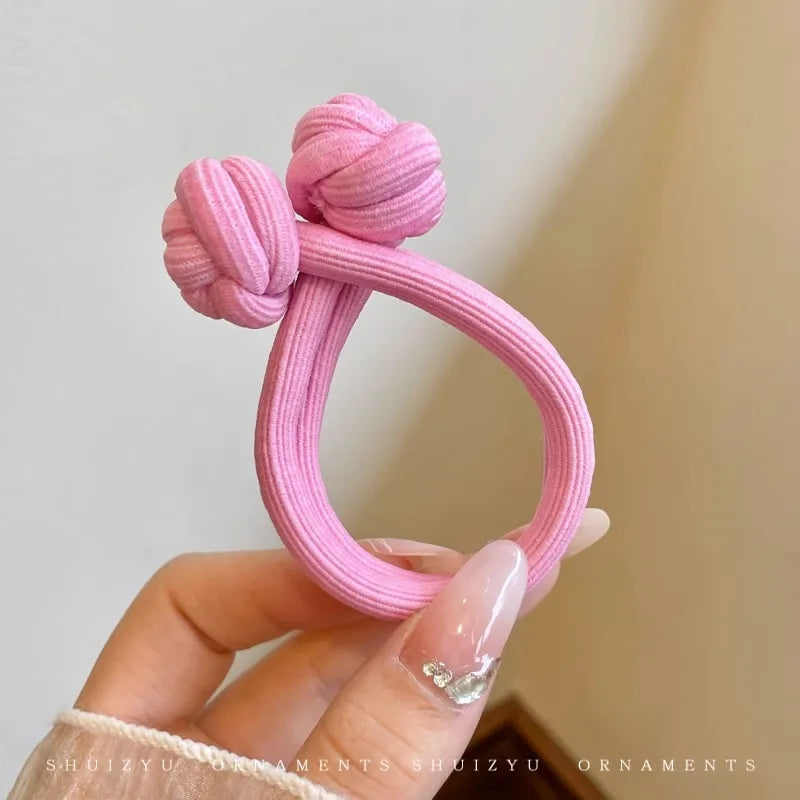 Simplicity Stretch Rubber Hair Ties for Women High Elasticity Fashion Girl Head Rope Scrunchie Hair Accessories