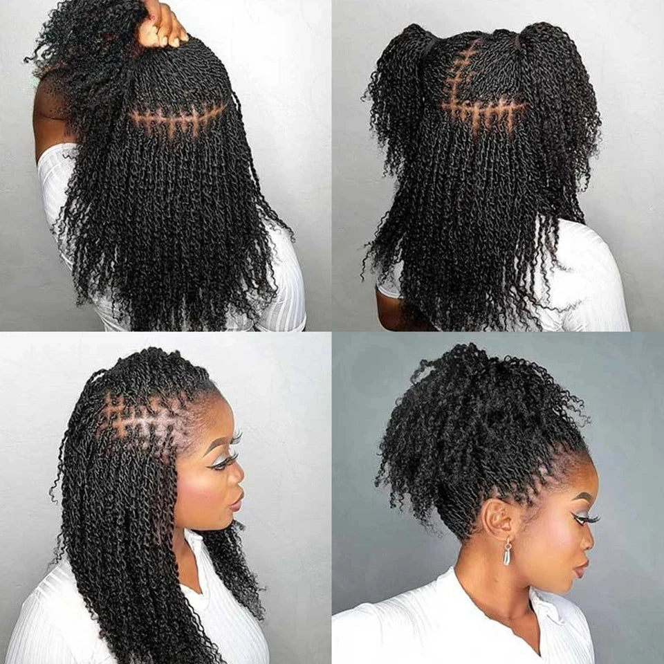 Brazilian QVR Afro Kinky Bulk Human Hair For Braiding Dreadlock Hair 50g/pc Virgin Natural Brown Black Remy Human Hair Extension