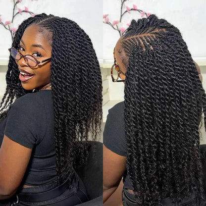 Brazilian QVR Afro Kinky Bulk Human Hair For Braiding Dreadlock Hair 50g/pc Virgin Natural Brown Remy Human Hair Extensions