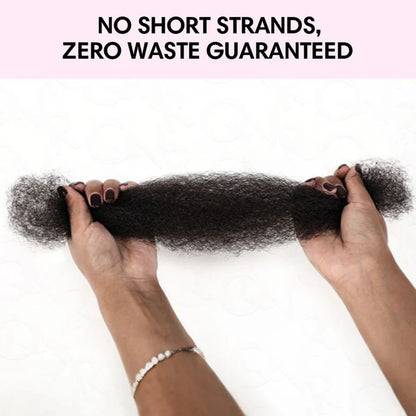 Brazilian QVR Afro Kinky Bulk Human Hair For Braiding Dreadlock Hair 50g/pc Virgin Natural Brown Black Remy Human Hair Extension