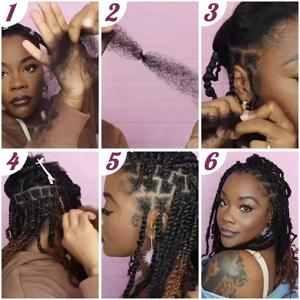 50grams/pc Afro Kinky Bulk Dreadlock Hair Extension Bulk Hair Afro Kinky Curly 100% Human Hair Bulk For Crochet Braiding Twists