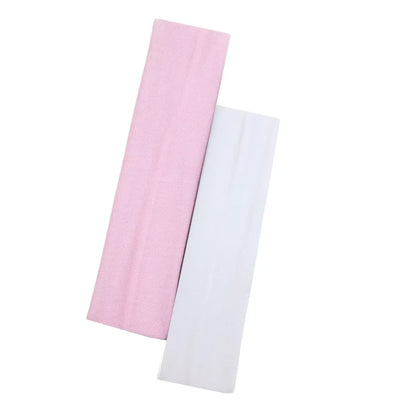 2PCS/Set Sports Yoga Hair Band Solid Running Absorb Sweat Headband For Women Men Fitness Gym Make Up Hair Accessories Headwrap