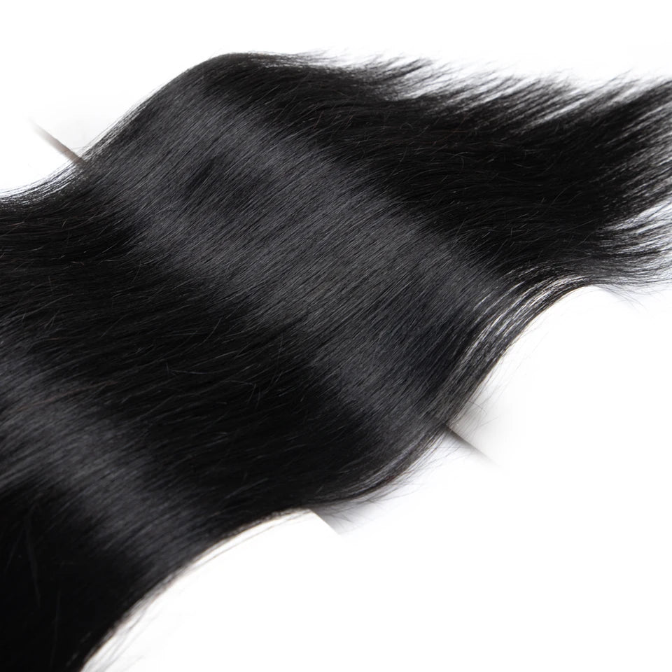 Highlight P4/27 P27/613 P6/613 P8/613 #613 Straight Clip In Hair Extensions Human Hair 7 Piece/Set In Human Hair Extensions