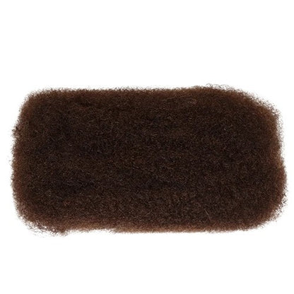 RitzWigs brown afro kinky curly bulk human hair bundle for braiding with a natural texture