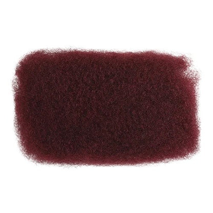 RitzWigs 99J burgundy afro kinky curly bulk human hair bundle for braiding