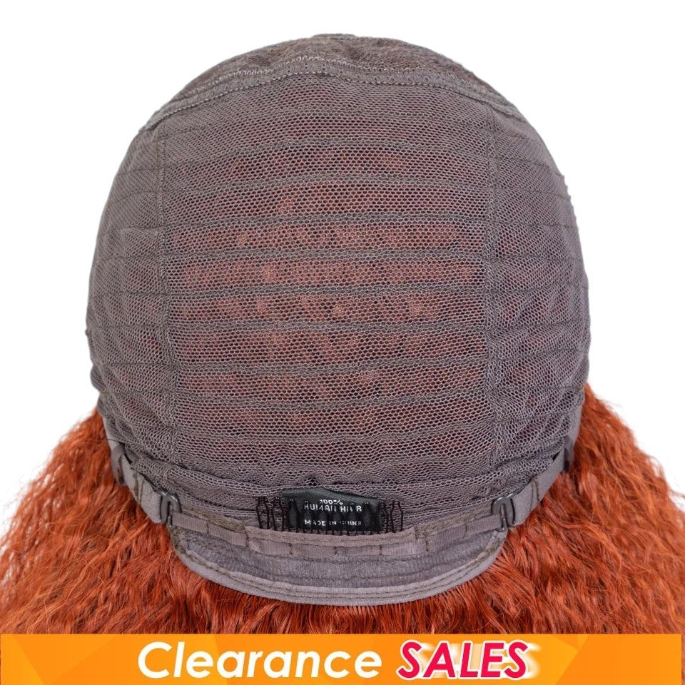 RitzWigs human hair wig cap interior showing breathable Swiss lace construction and adjustable straps