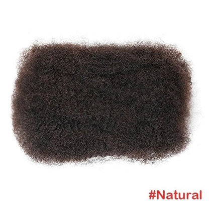RitzWigs natural colour Brazilian human hair bundle with a kinky curly afro texture for braiding extensions