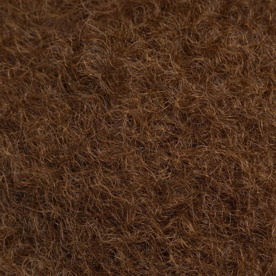 RitzWigs mixed brown afro kinky bulk human hair for dreadlock extensions and braiding